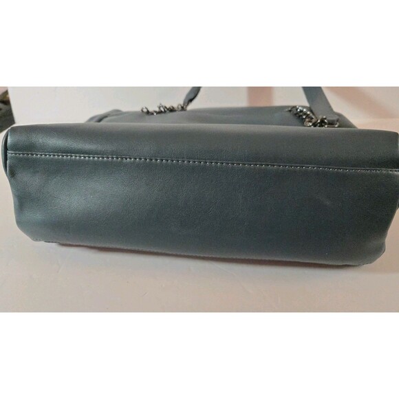 Simply Vera Wang Rockbridge Tote Bag Handbag Purse Dark Teal Ombre Excellent - Picture 7 of 7